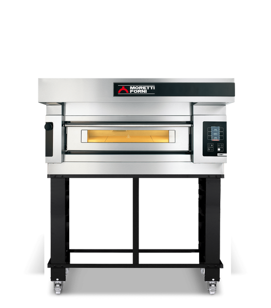 Moretti COMP S100E/1A/S|serieS Single Deck Bakery Oven on Stand
