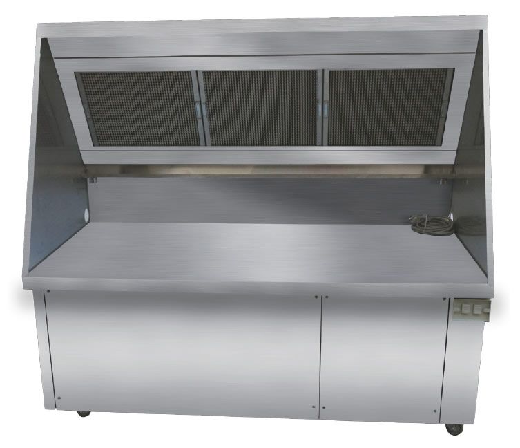 Simcohood DH1800-750D | Ductless Exhaust Hood System | 750mm Depth | 1800mm Wide