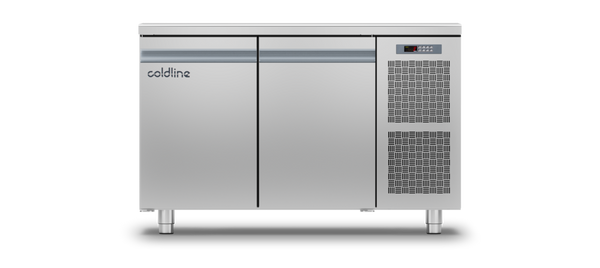Coldline TP13/1ME|2 Door Smart Counter with s/steel worktop