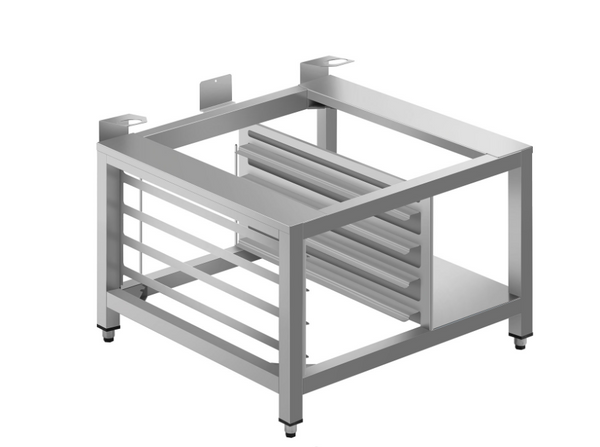 Smeg STDM | Stainless Steel Oven Stand | with 4 Tray Supports Suitable for Singe | or Twin Stack