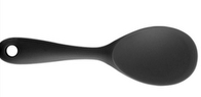 Smith & Hubble Essential SH-ESSRS-001 | Flat Spoon | Black | Silicone | 22.5CM