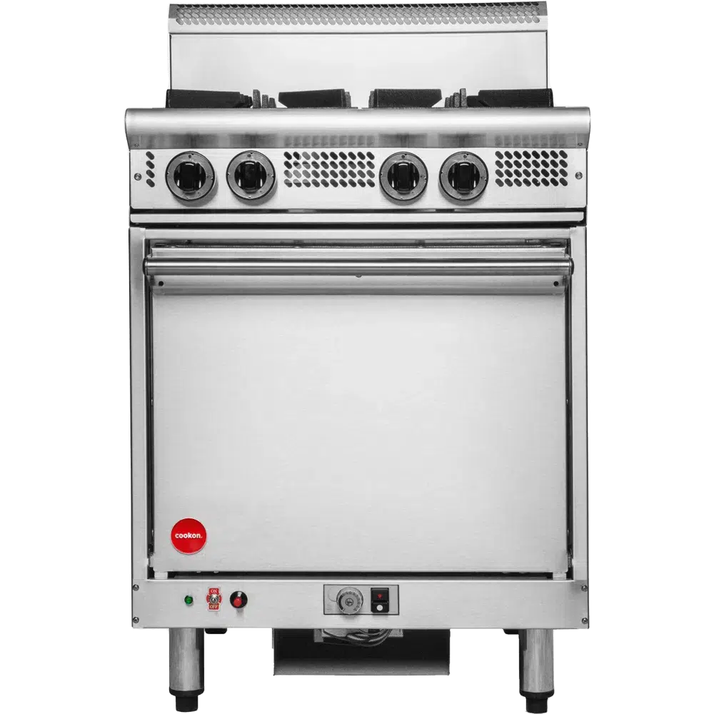 Gas Oven Range, Cookon, GR4-3G, 4 Burners, Gas, Static Oven 