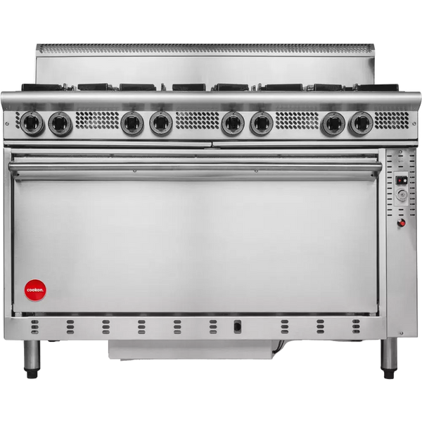 Cookon I GR8 I 8 Burners I Gas Oven I Static Oven I Gas Range Stove I Gas Oven Range