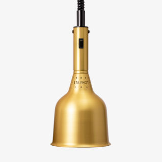 StayHot ST-1224-HSM | Classic 1224 | Pendant | Heat Lamp | With Retractable Cord | Brass