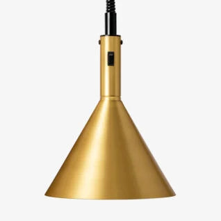StayHot ST-1224-TOPIM | Trattoria 1224 | Pendant | Heat Lamp | With Retractable Cord | Brass