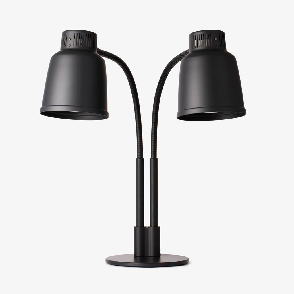 StayHot ST-LPF2-S | LPF Double | Freestanding | Heat Lamp | Black Lamp | Adjustable Height