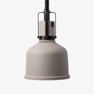 StayHot ST-VL1-MO-HSMG | Focus MO | Pendant | Heat Lamp | With Retractable Cord | Mid Grey