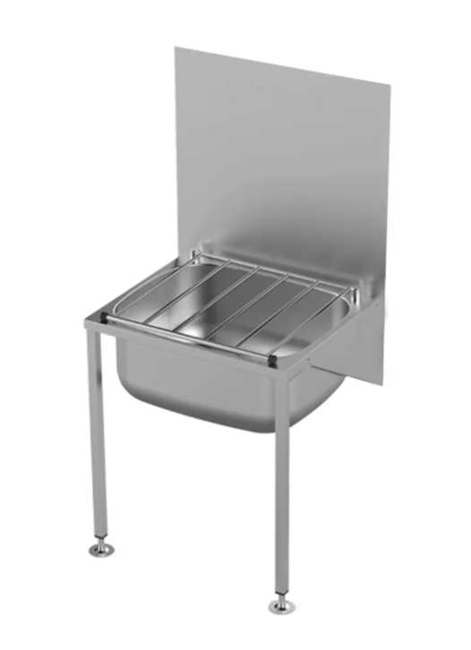 Stoddart CS.01.450 | Plumbing | with Include Legs | Cleaners Sink with Splashback