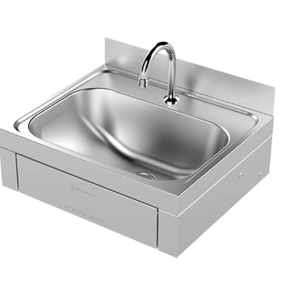 Stoddart Plumbing WB.KO1.300.TMVE | Plumbing | with Includes Thermostatic Mixing Valve | Knee Operated | Wash Basin