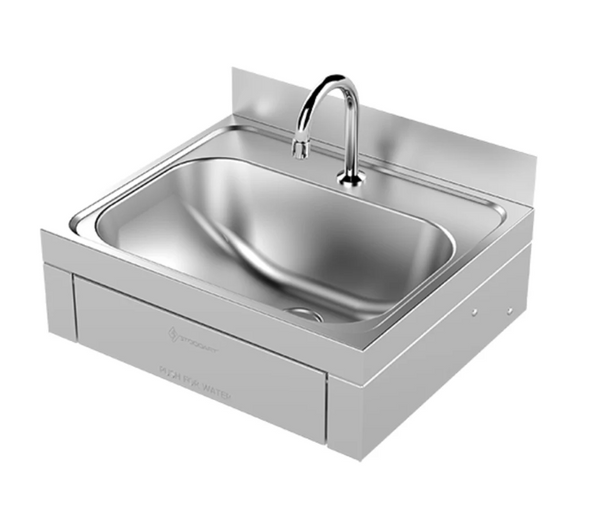 Stoddart WB.KO1.300.TMVE | Plumbing | with Includes Thermostatic Mixing Valve | Knee Operated | Wash Basin