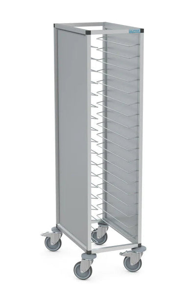 Clearing Trolley, Hupfer, TAWALU-118, 18 x Tray, Clearing Trolley, Transport Trolley,  Aluminium, Hand Trolley
