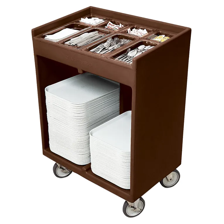 Cambro TC1418 I Tray and Silverware Cart