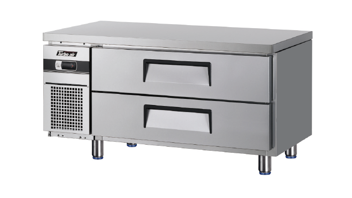 Turbo Air TCB12-2-N | 2 Drawers Fridge | Chef Base Fridge | 62ℓ | Drawers Fridge
