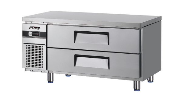 Turbo Air TCB12-2-N | 2 Drawers Fridge | Chef Base Fridge | 62ℓ | Drawers Fridge