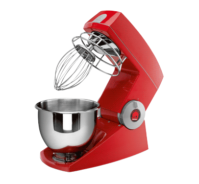Moffat TEDDYR I Bear 5 Litre Teddy I Planetary Mixer I Red I Mixer I Best Planetary Mixer