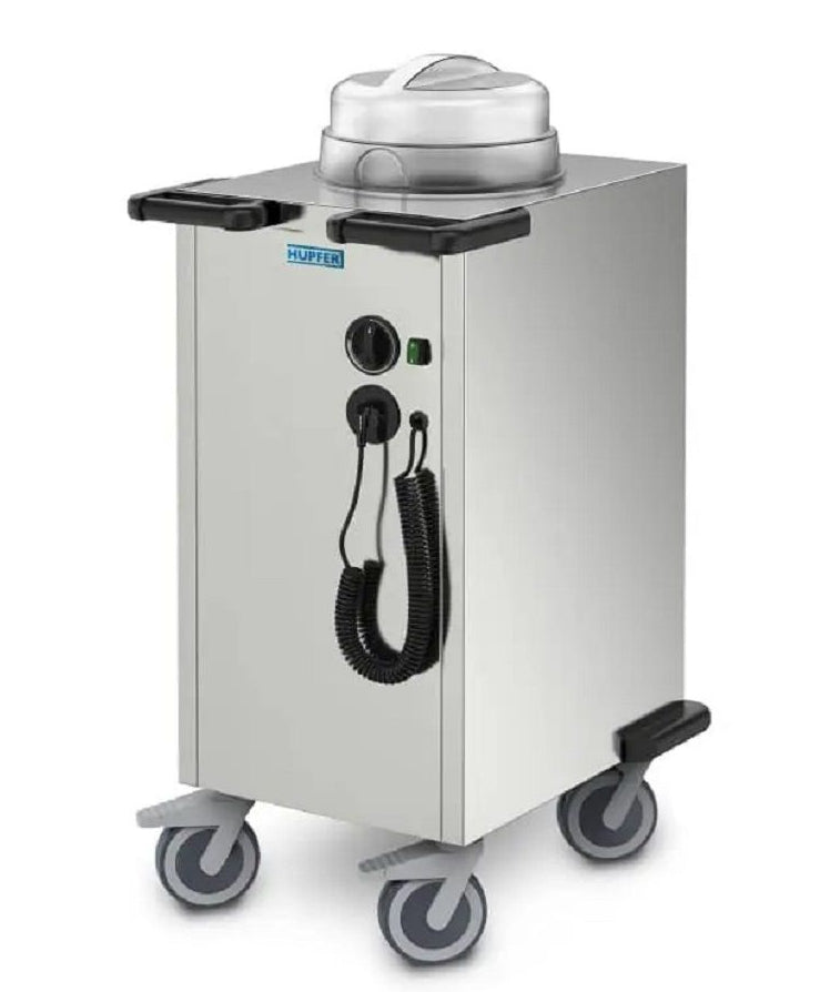 Hupfer TEH-1-V18-33 I Single Tube I Heated I Stackable I Plate Dispenser I 61 Plates
