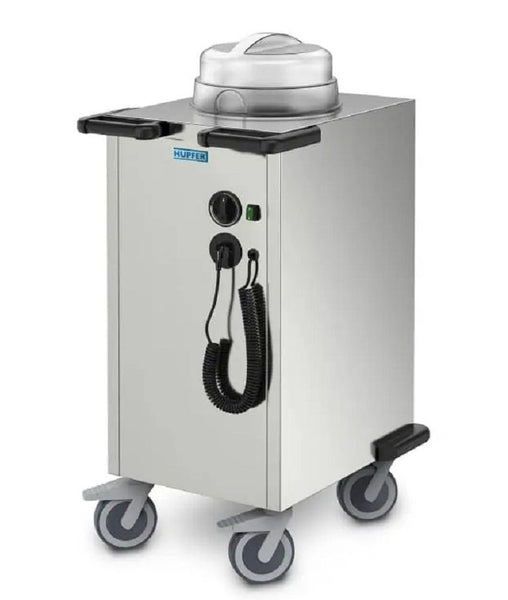 Hupfer TEH-1-V18-33 I Single Tube I Heated I Stackable I Plate Dispenser I 61 Plates
