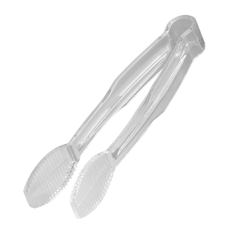 Cambro TG6135 I Camwear Polycarbonate Flat Grip Tongs I 15 cm I Clear I Case of 12