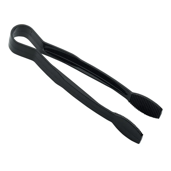 Cambro TG9110 I Camwear Polycarbonate Flat Grip Tongs I 23 cm I Black I Case of 12