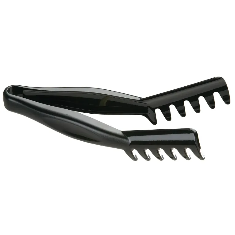 Cambro TGA8110 I Lugano Angled Tong I 21 cm I Black I Case of 12