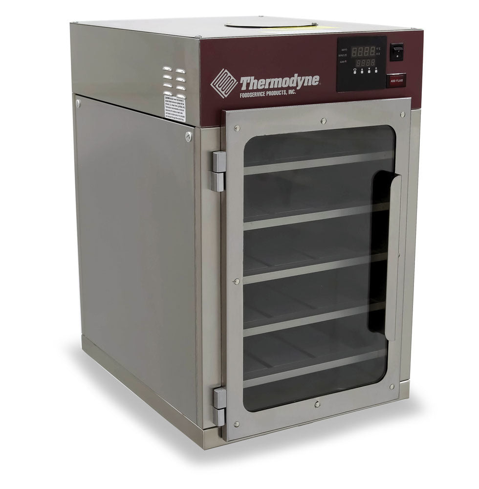 Skanos Thermodyne TH300CT Countertop Food Warmer with Doors - 5 x 1/1 GN