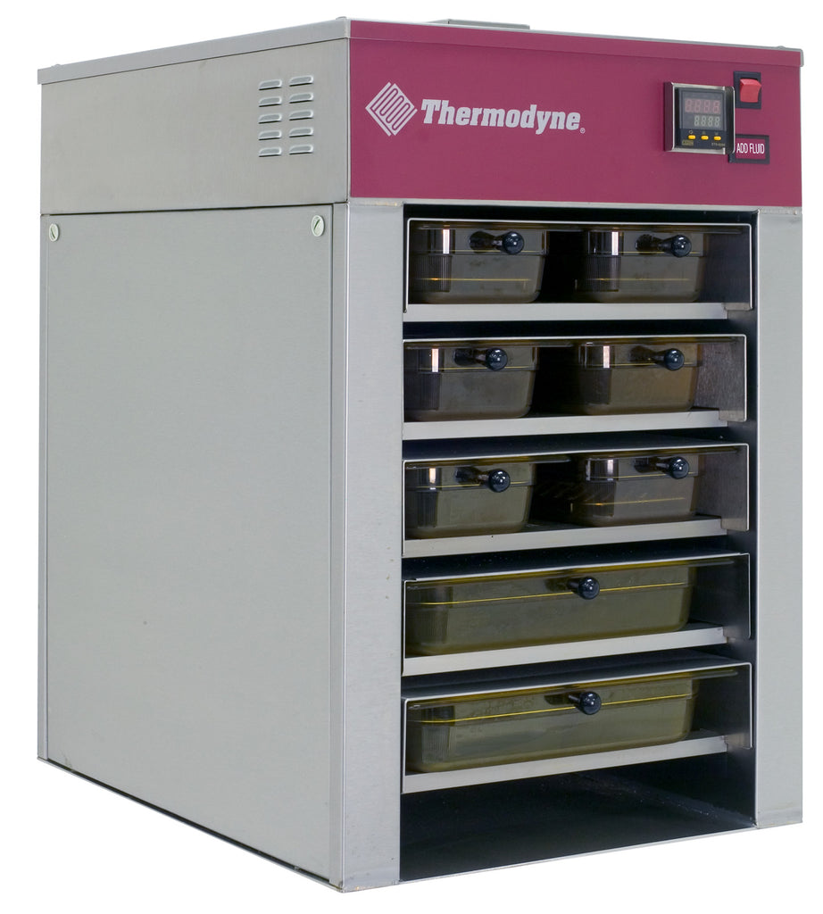 Skanos Thermodyne TH300NDNL Countertop Food Warmer No Doors - 5 x 1/1 GN