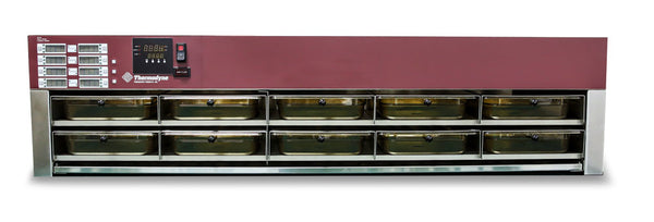 Skanos Thermodyne TH300OC Overhead Food Warmer - 10 x 1/2 GN