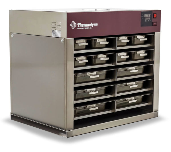 Skanos Thermodyne TH700NDNL Countertop Food Warmer No Doors - 10 x 1/1 GN