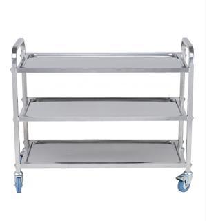 ICE TRS0003 Stainless Steel 3 Tier Trolley