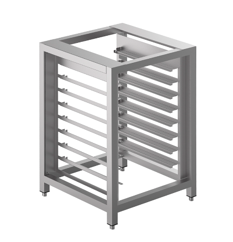 Smeg TVL40 | Stainless Steel Oven Stand | with Tray Supports Suitable for ALFA43 | Oven Stand