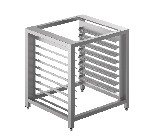 Smeg TVL425 |Stainless Steel Oven Stand | with Tray Supports Suitable for ALFA43 | Oven Stand