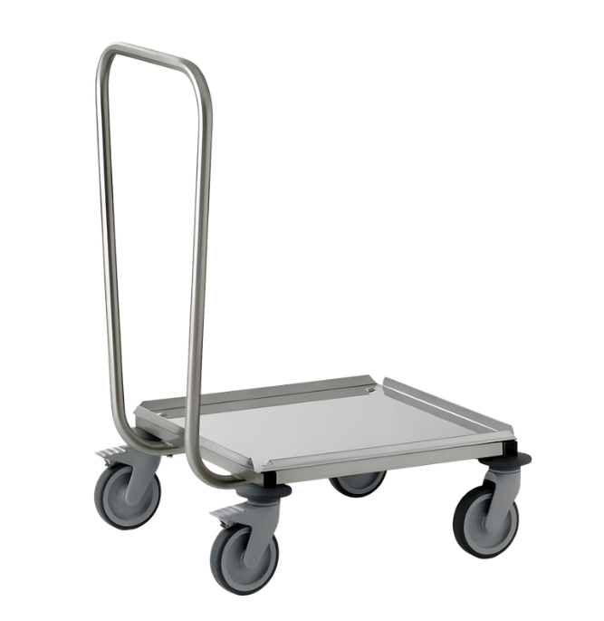 Tournus 800126 | Basket Dolley | with Stainless Steel Base | Trolley