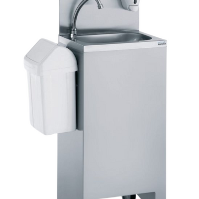 Tournus 806519 | Foot-Operated | Mobile Hand Wash Basin | With Hot Water | Wash Basin