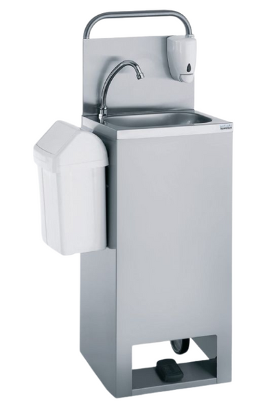 Tournus 806519 | Foot-Operated | Mobile Hand Wash Basin | With Hot Water | Wash Basin