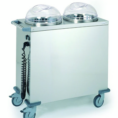 Tournus 808177 | Mobile Heated | With Transparent Polycarbonate Lids | Plate Dispenser