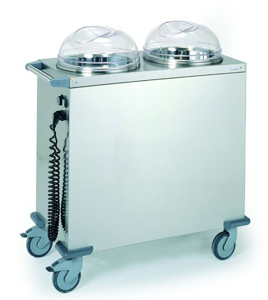 Tournus 808177 | Mobile Heated | With Transparent Polycarbonate Lids | Plate Dispenser