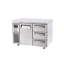 Turbo Air KUR12-3D-3-N | 1 Door 3 Drawer Chiller | Fridge | 1200mm Wide | 100mm deep | Undercounter Drawer Fridge