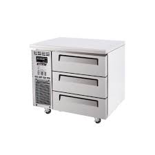 Turbo Air KUR9-3D-3-N | 3 Drawer Chiller | Fridge | 900mm Wide | 100mm deep | Undercounter Drawer Fridge
