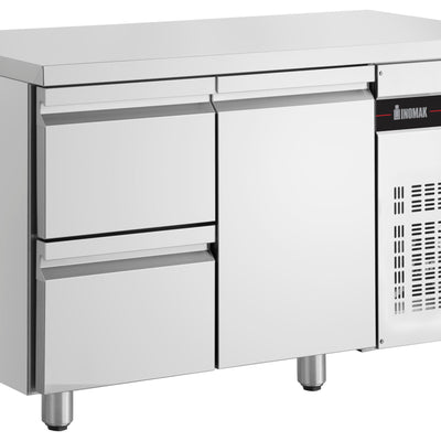 Inomak UBD2000 Under Bar Drawer Fridge 1 Door / 2 Drawers