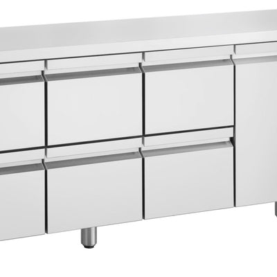 Inomak UBD6000 Under Bar Drawer Fridge 1 Door 6 Drawers