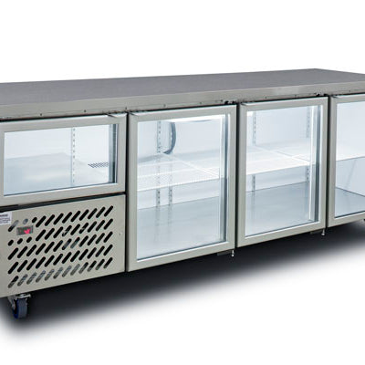 Anvil UBG2400 I Under Bar Fridge I 3 1/2 Glass Door I Self Closing Door I Fridge I Commercial Fridge