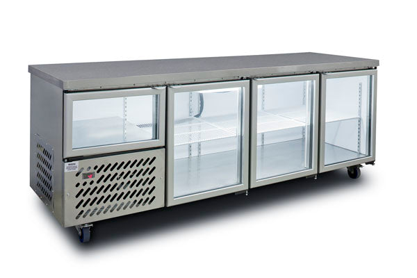 Under Bar Fridge, Anvil, UBG2400, 3&1/2 Glass Door