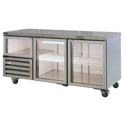 Anvil UBG6180 I Back Bar Fridge I 2 1/2 Glass Door I Self Closing Door I Fridge I Commercial Fridge