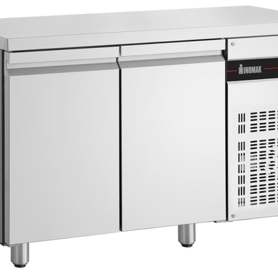 Inomak UBI7134 Stainless Steel Undercounter Fridge 1345mm