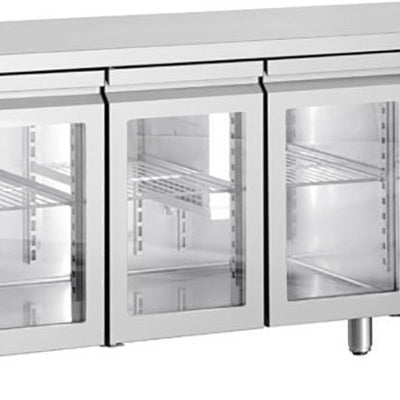 Inomak UBI7179G Glass Door Undercounter Fridge 1790mm