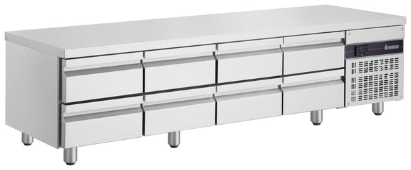 Inomak UBI72240LB Low Boy 8 Draw Underbench Fridge