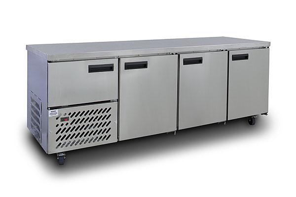 Under Bar Fridge, Anvil, UBS6240, 3 1/2 Door, Slimline