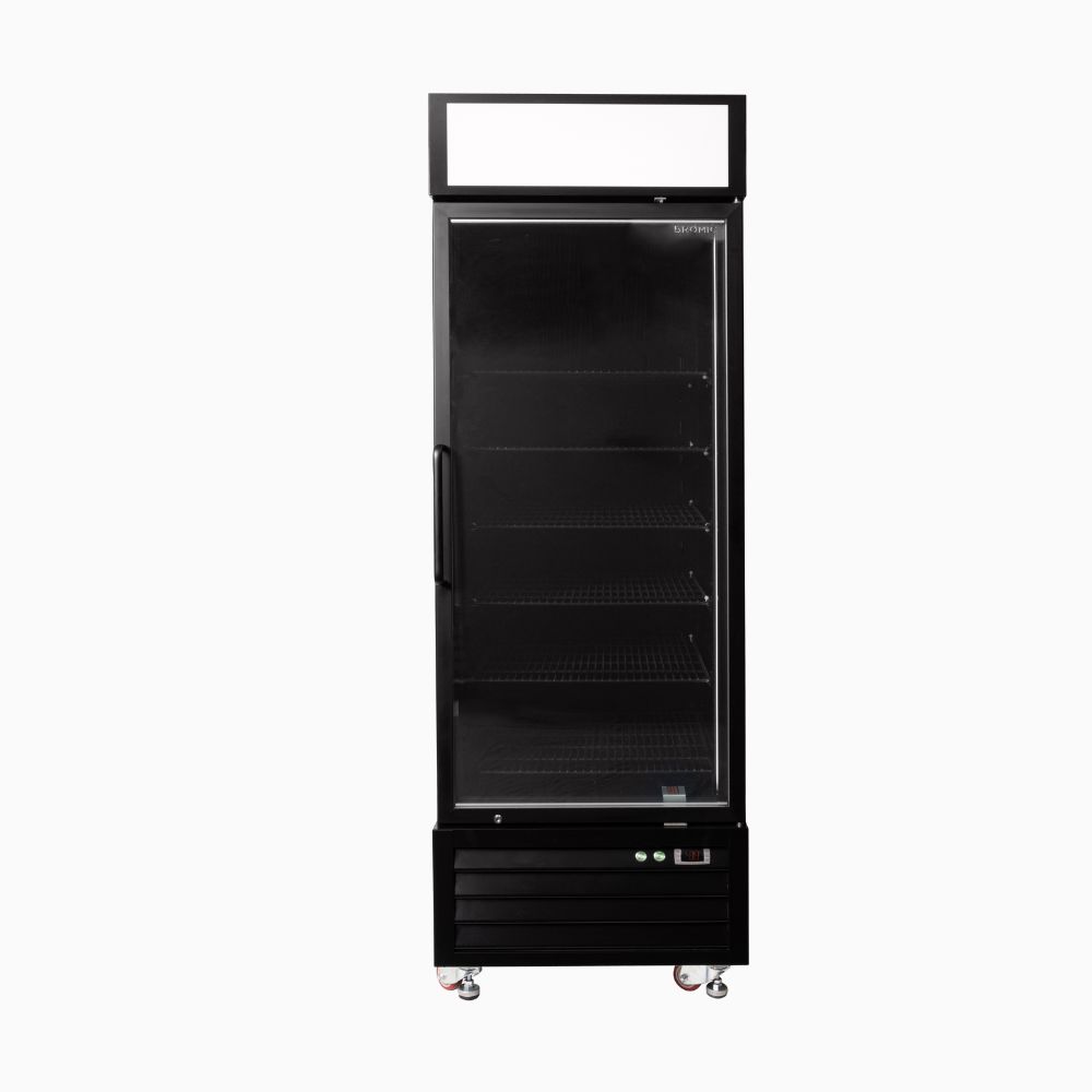 Bromic UC0550GDL-NR | Upright Display Fridge | 546L | 1 Door | Flat Glass