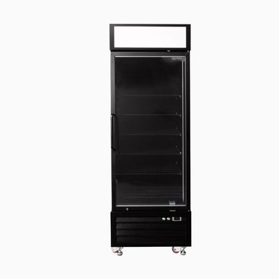 Bromic UF0550GDL-NR | Upright Display Freezer | 546L | 1 Door | Flat Glass | Lightbox