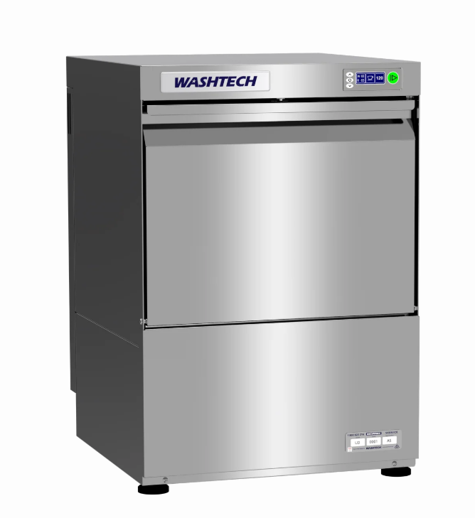 Washtech UD I Commercial Undercounter Glass Washer I Professional Dishwasher I Glass Washer I Washtech Glasswasher I 500mm Rack I Glass Washer Machine

